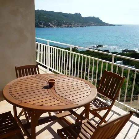 Appartement Pied Dans L Eau Et Vue Mer Magnifique Sartène Exterior foto